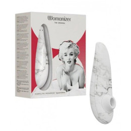 Бесконтактный клиторальный стимулятор Womanizer Marilyn Monroe White Marble