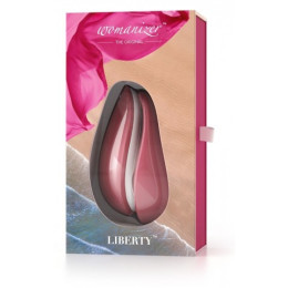 Бесконтактный клиторальный стимулятор Womanizer Liberty розовый