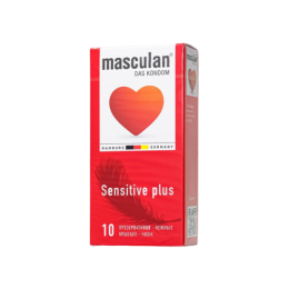 Презервативы Masculan, сlassic 1, нежные, 19 см, 5,2 см, 10 шт.