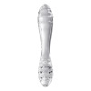 Двусторонний фаллоимитатор Satisfyer Dazzling Crystal 1