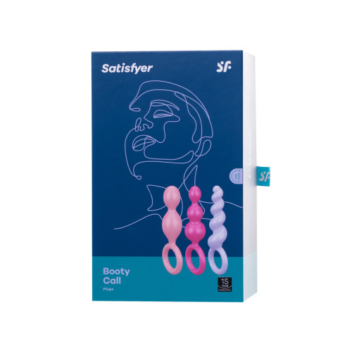 Набор анальных плагов Satisfyer, силикон, ассорти, 13,5 см.