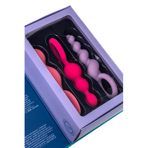 Набор анальных плагов Satisfyer, силикон, ассорти, 13,5 см.